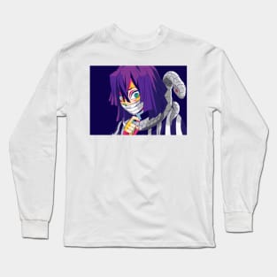 Obanai Iguro pop art Long Sleeve T-Shirt